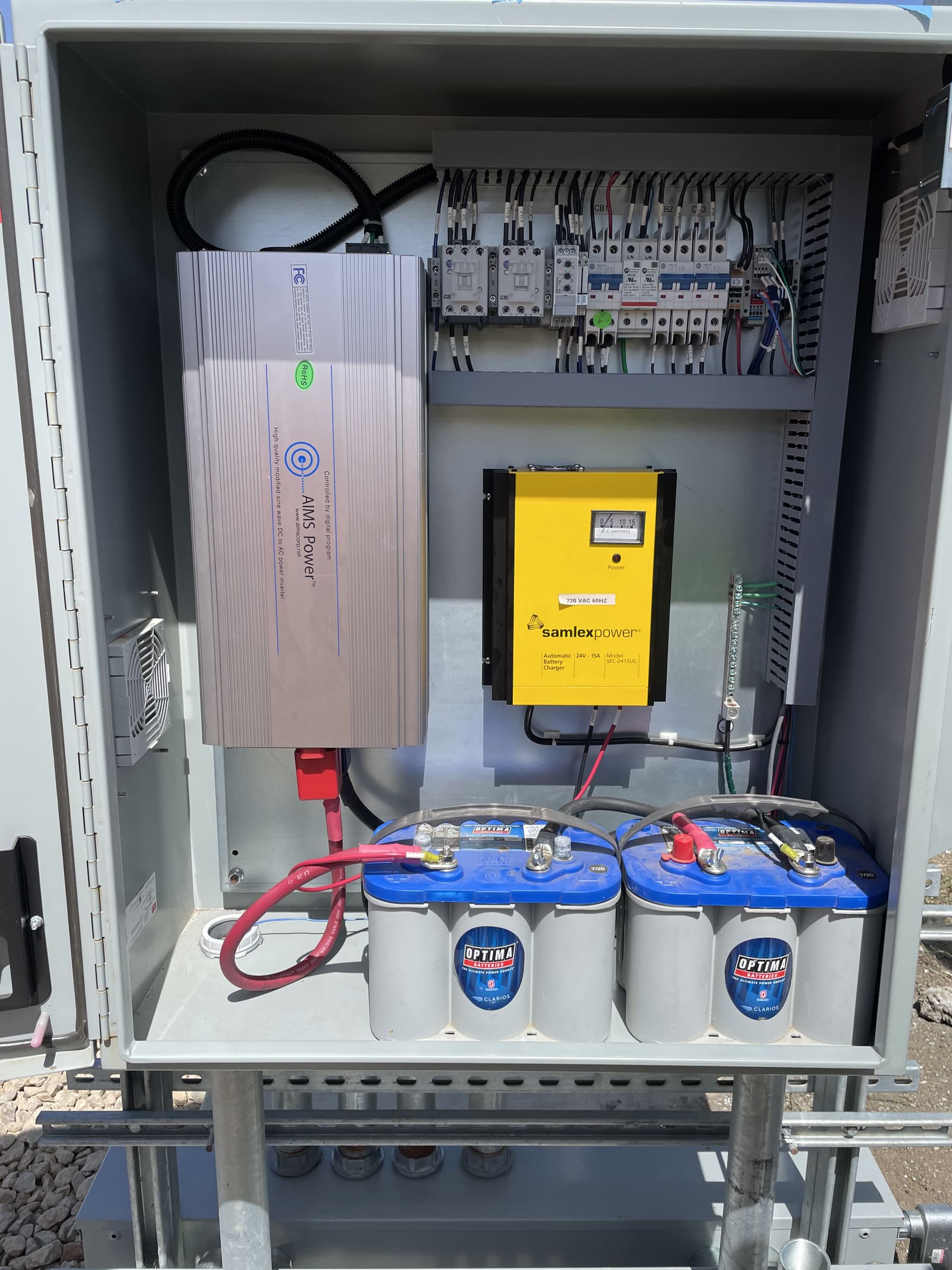 Battery backup & inverter system